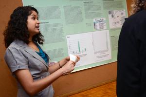 YSU Students are encouraged to participate in the YSU Career Fairs Students talking with potential employers.