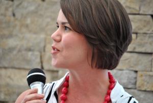 Keynote speaker Rachel Dissell