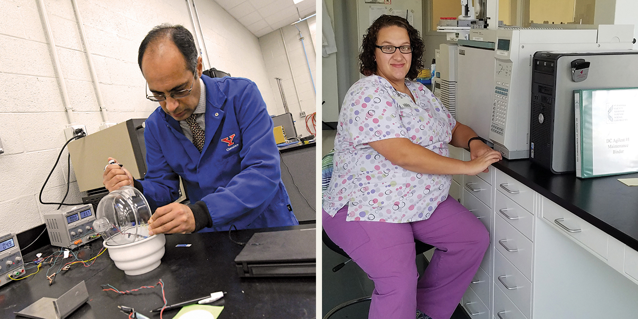 Pedro Cortes and Shaena Taylor