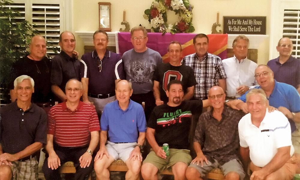 YSU Sigma Phi Epsilon alumni pictured at their first reunion.