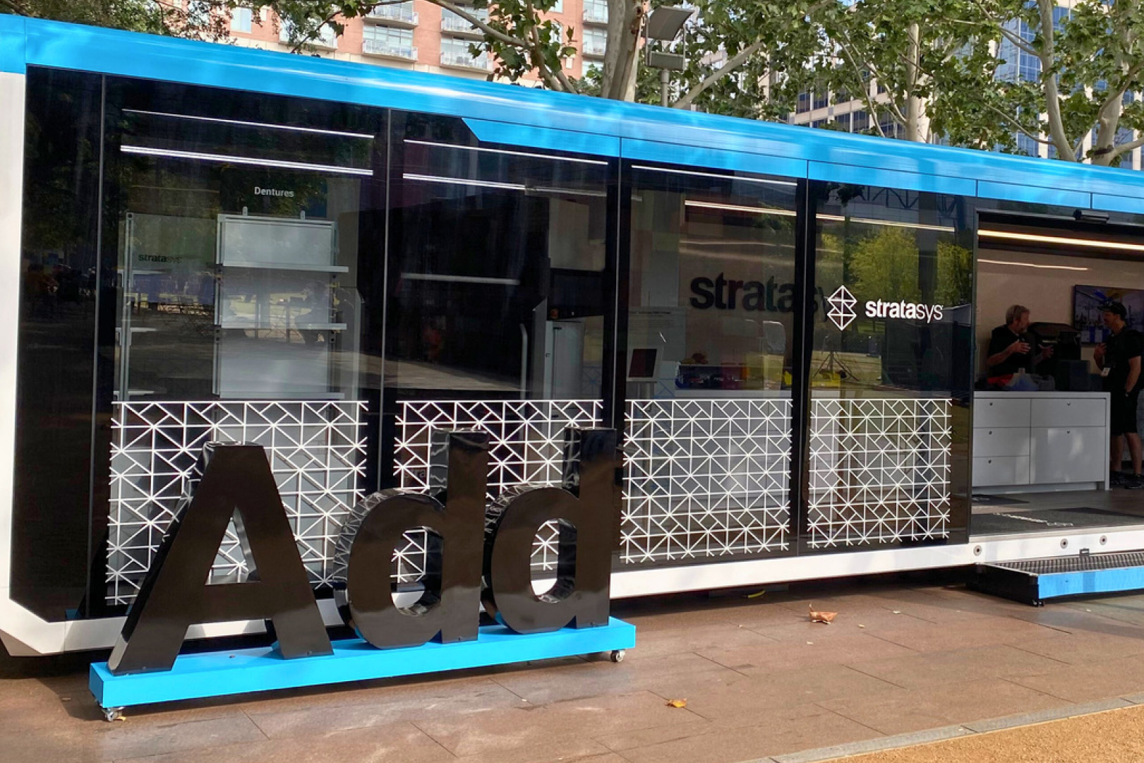 The Stratasys 3D Printing Truck
