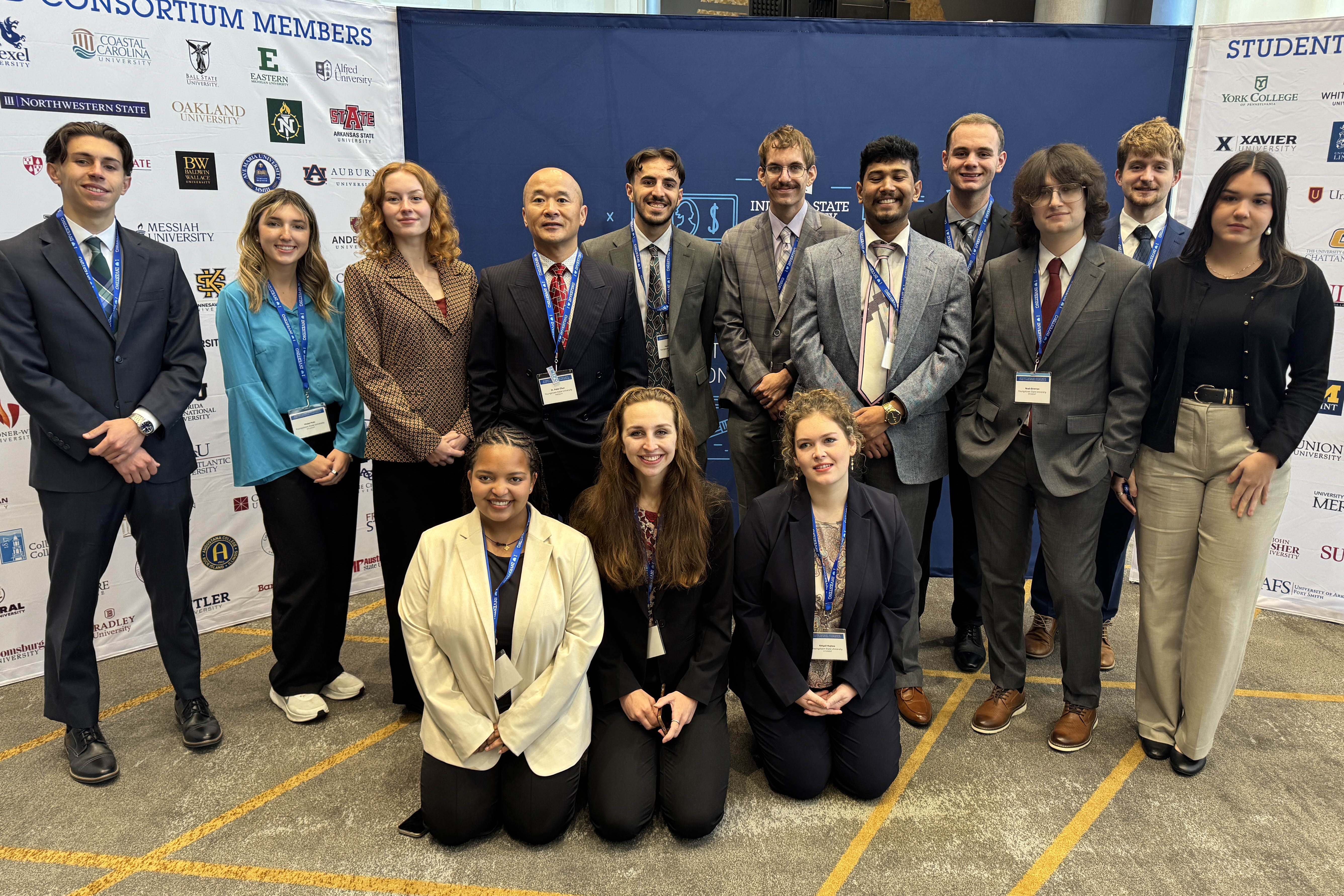 Student Investment Fund at YSU members at the Student Managed Investment Fund Consortium in Chicago