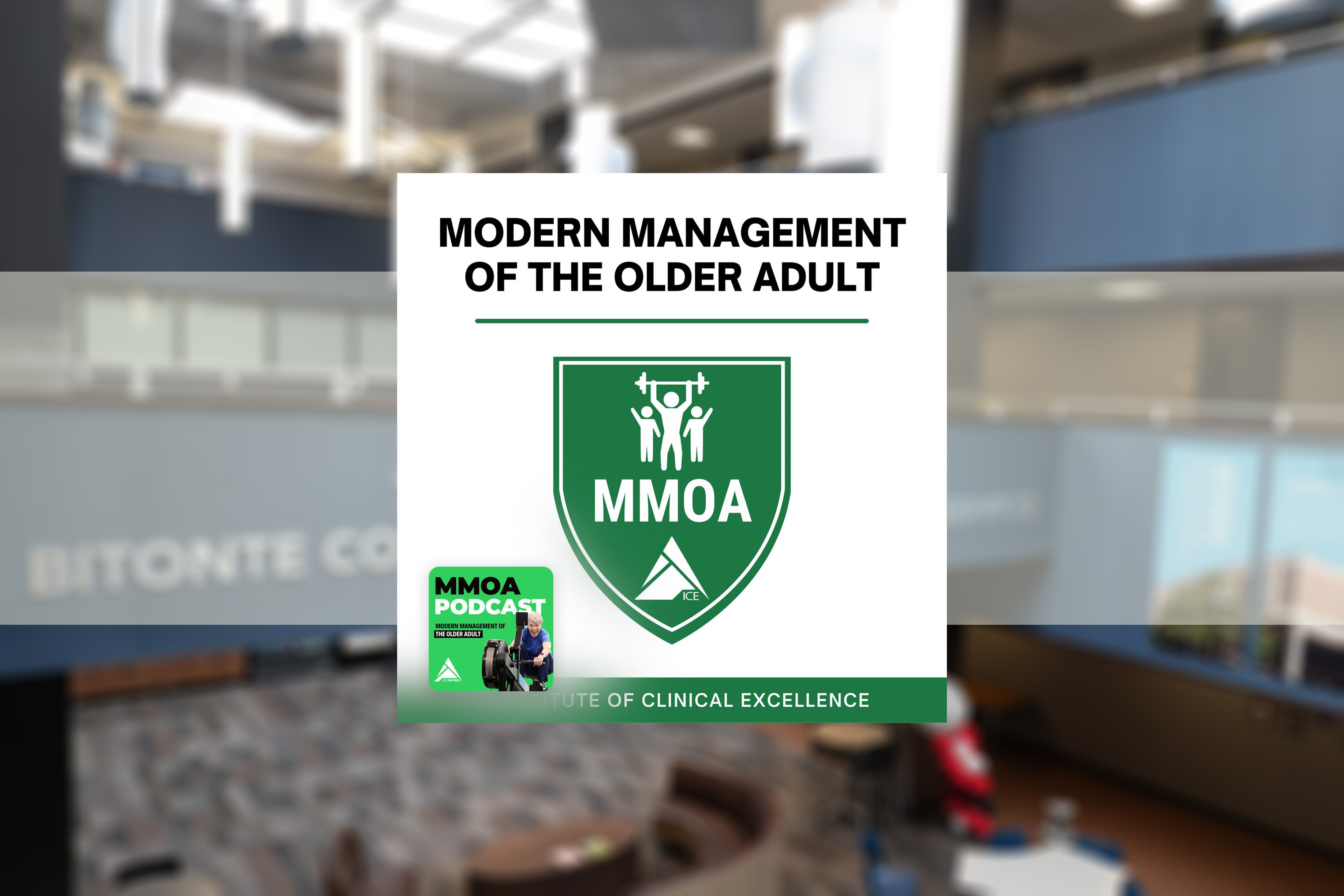 Logo: Modern Management of Older Adults podcast 
