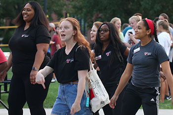 Summer Line Dancing at Move-in Program