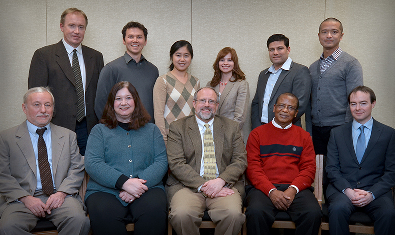 Members of the Department of Economics faculty and staff.