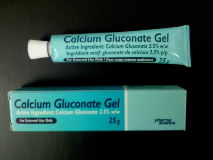 Calcium Gluconate Gel Tube