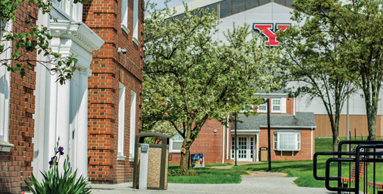 Lyden House is located on the north side of campus and is close to Cafaro House &amp; the Chirstman Dining Commons.