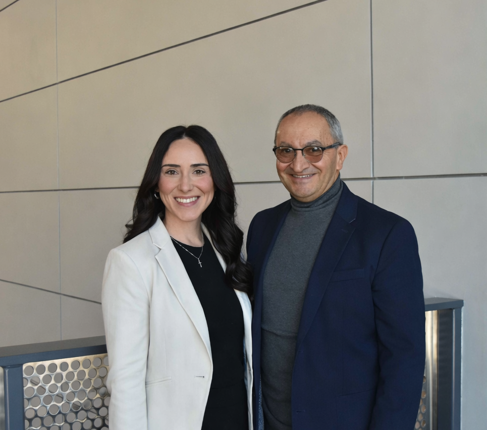 Mariah Hauser and Mousa Kasis