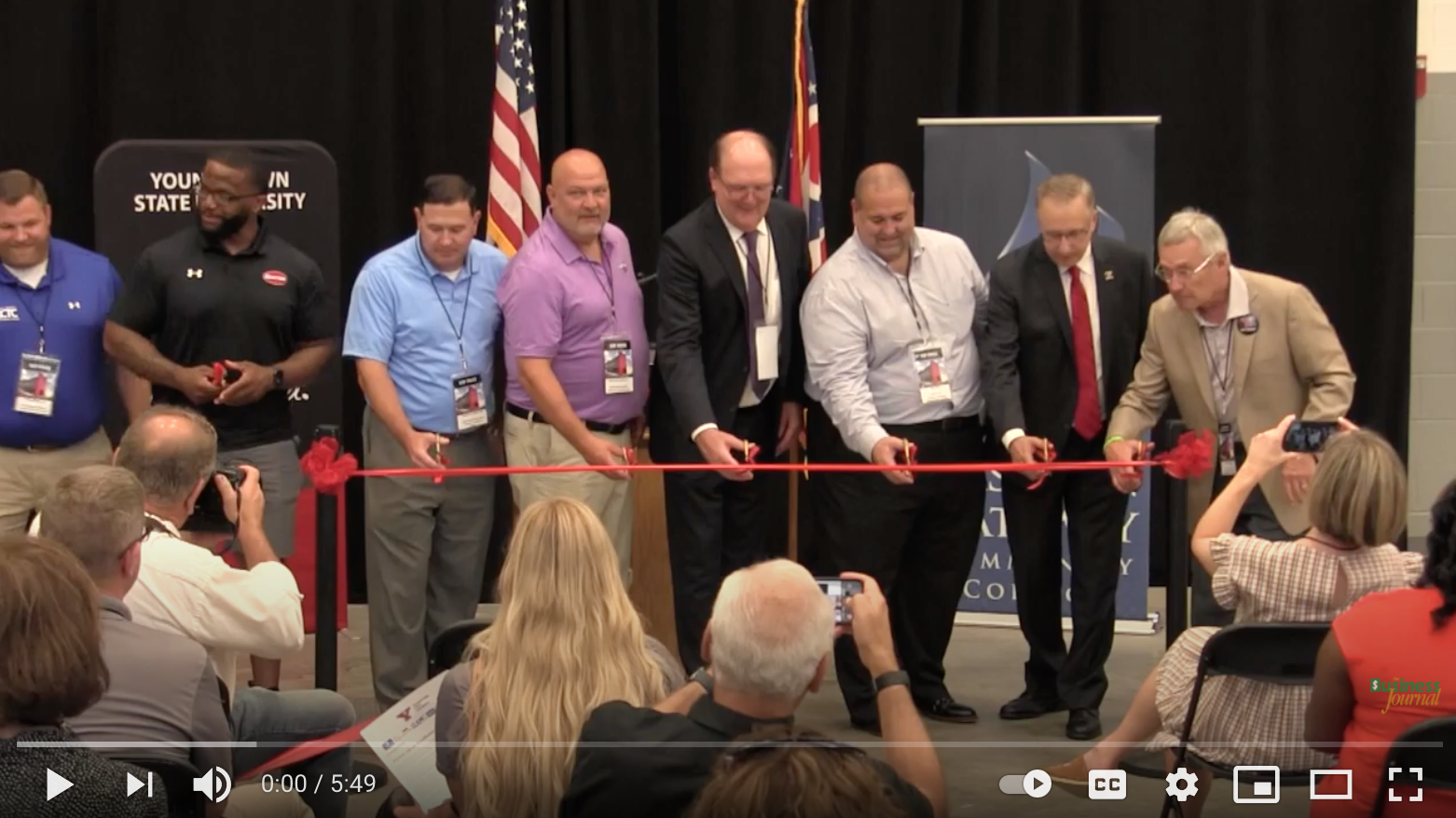 Ribbon cut on Excellence Training Center at YSU | YSU