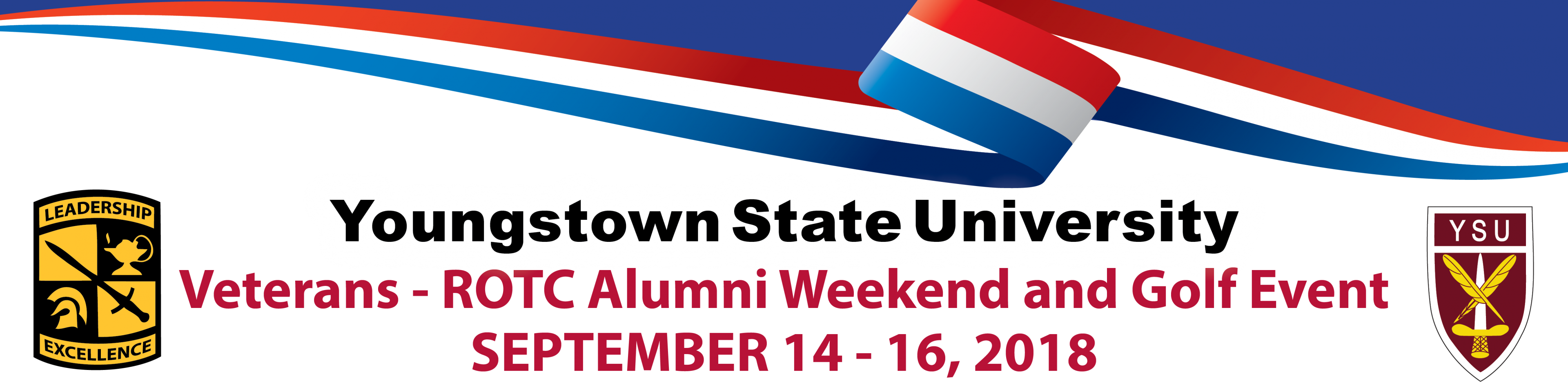 Youngstown State University Veterans - ROTC Alumni Weekend and Golf Outing Septmeber 14-16, 2018 