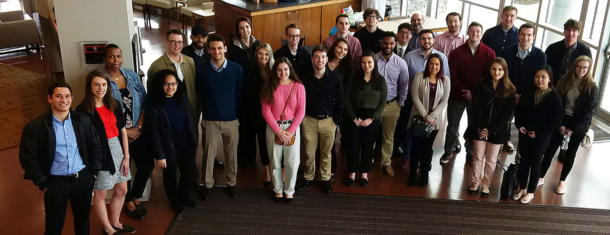 More than 60 students in Youngstown State University’s Williamson College of Business Administration participated in management field visits to Parker Hannifin, Nestle Professional and Goodyear during this past Spring semester.