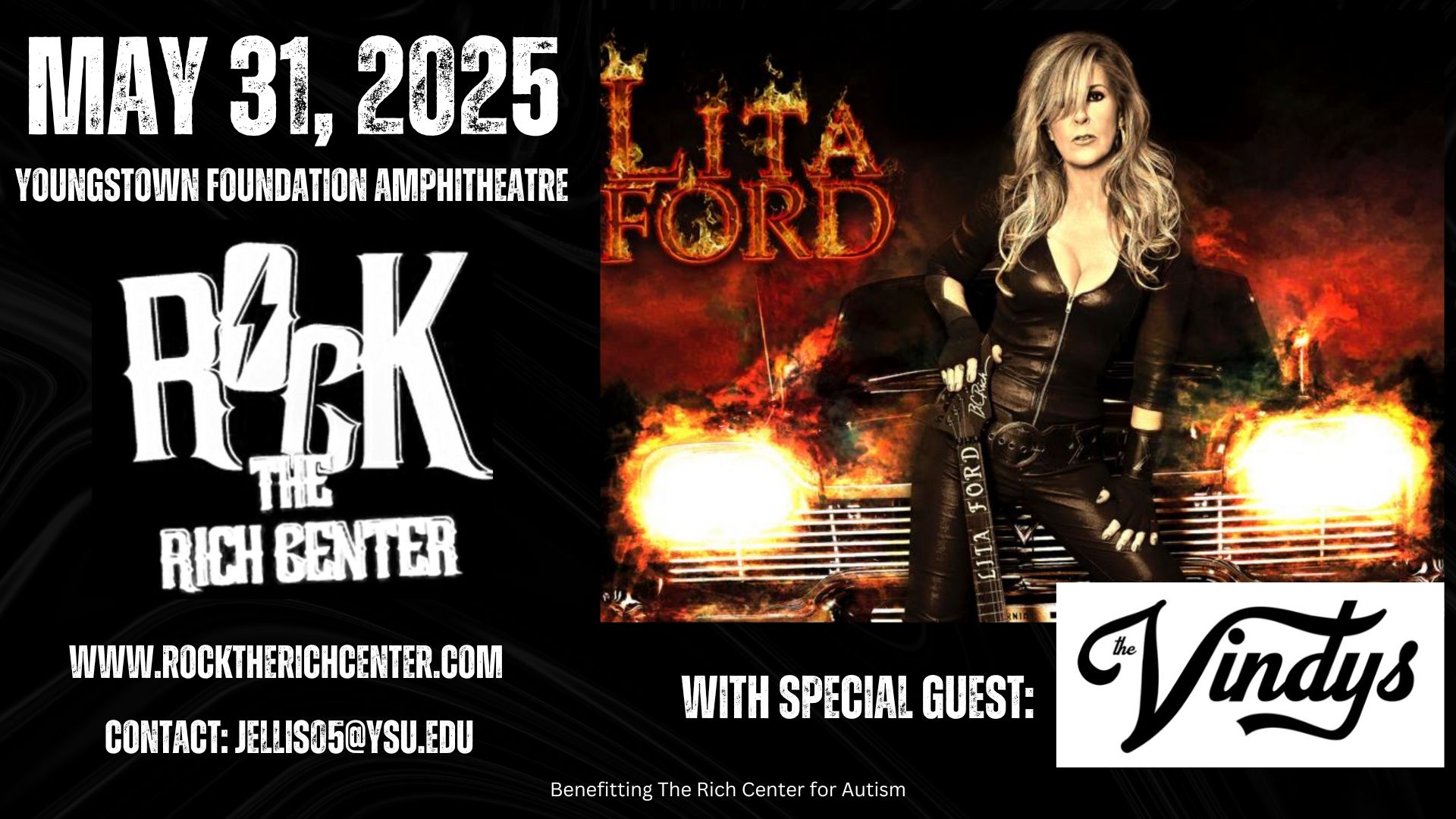 Image of Lita Fort at Rock the Rich Center May 31