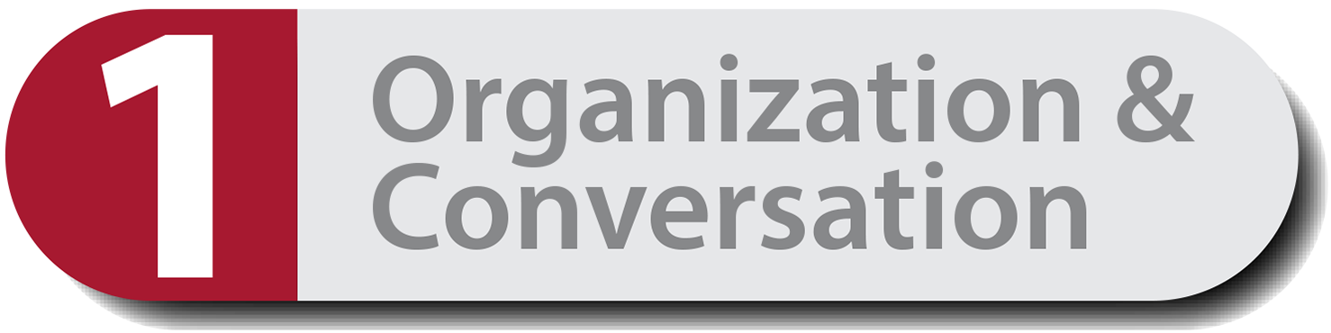 Organization and conversation