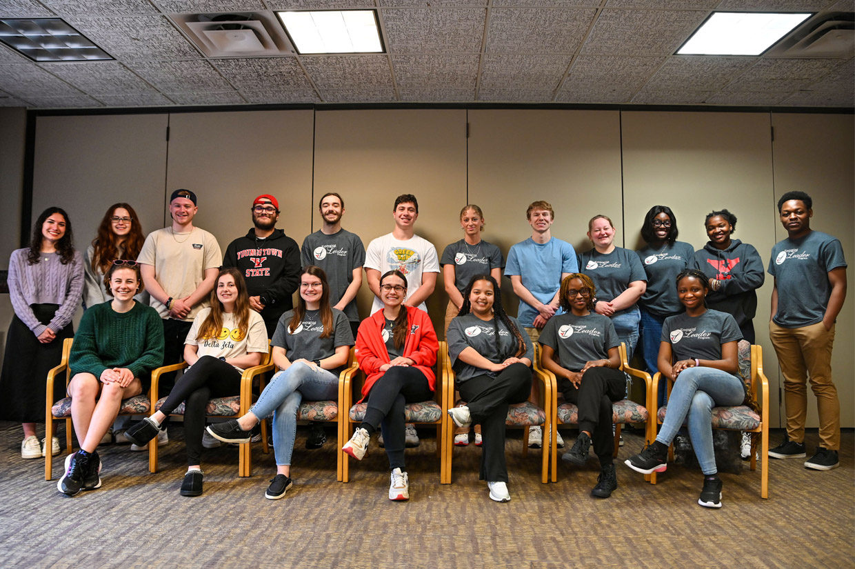 Group photo of the emerging leaders