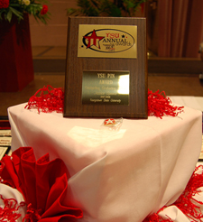 Annual Student Awards Banquet Plaque