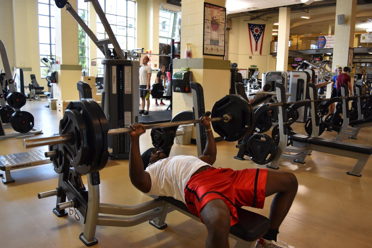 Bench press example
