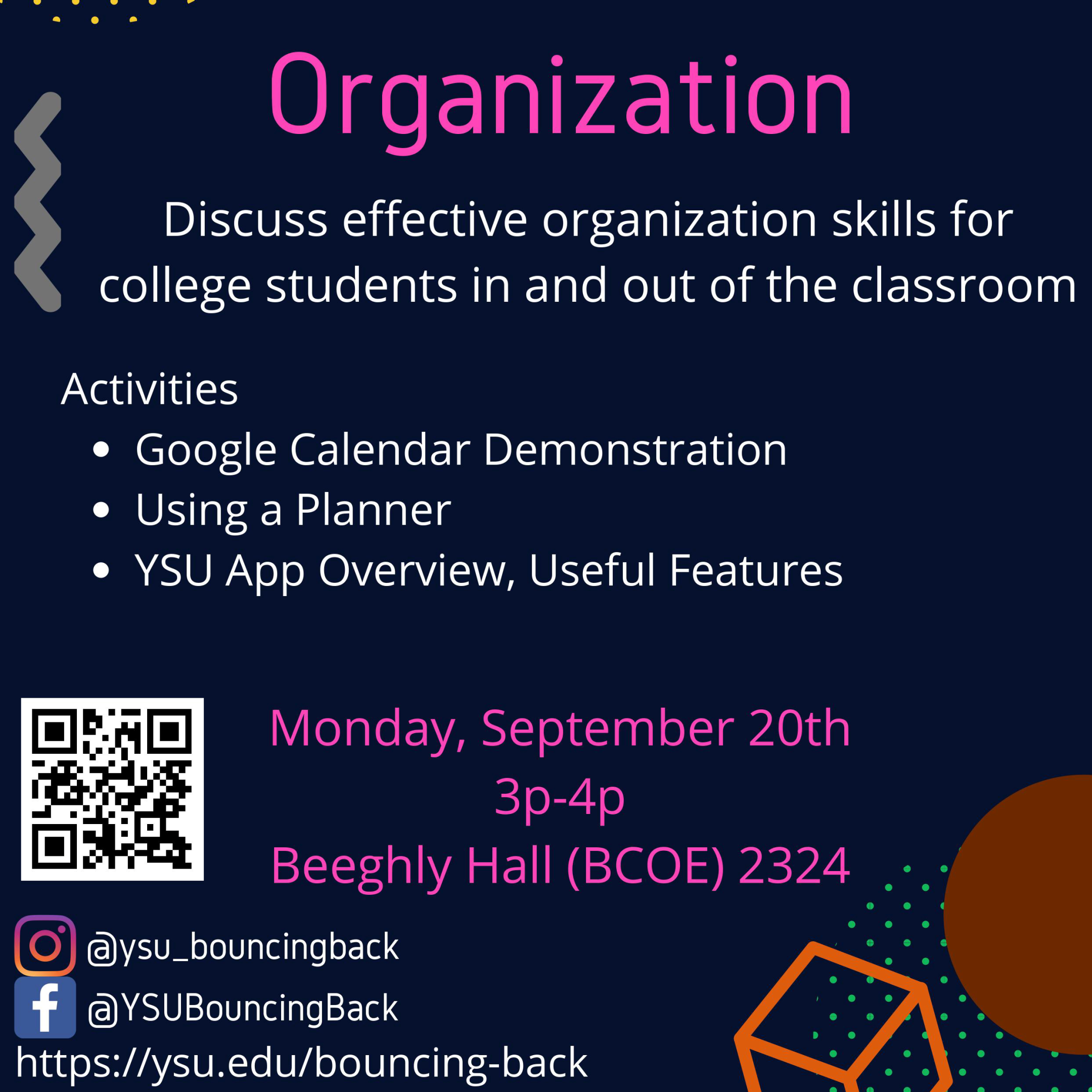 Organization group meeting from September 2021