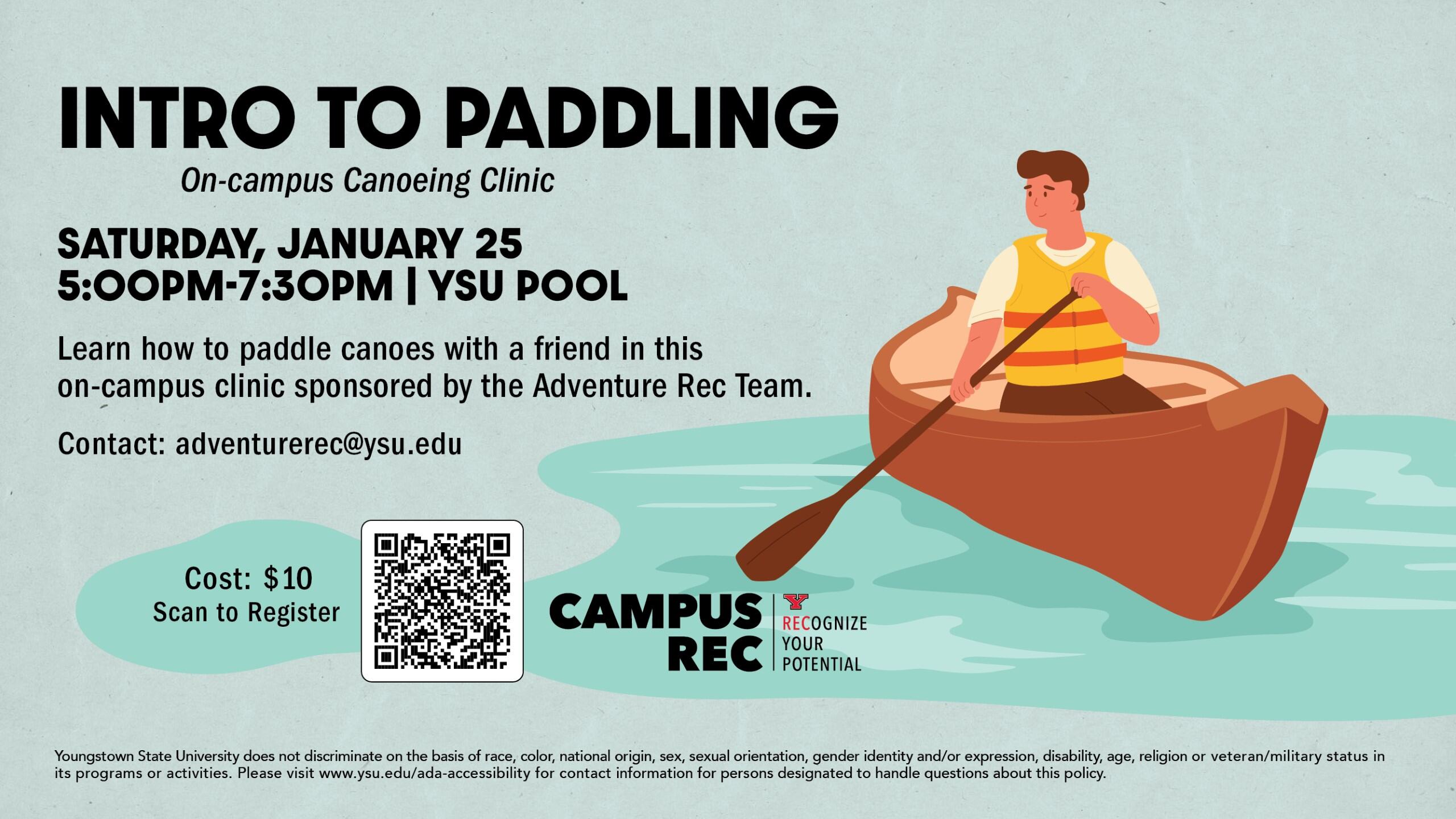 Intro to paddling info