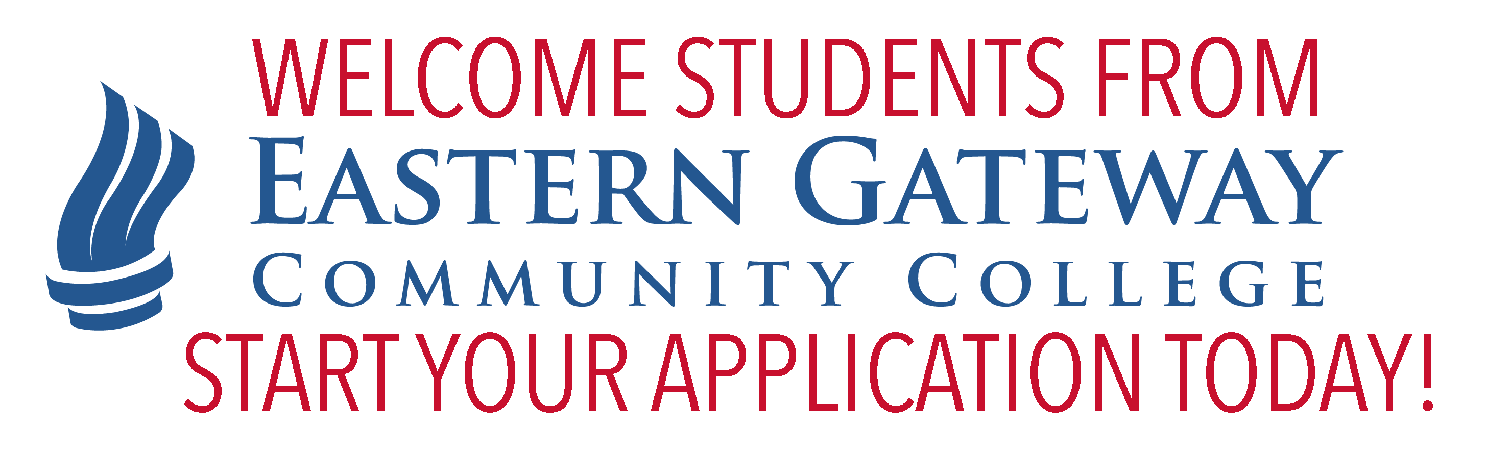 Welcome EGCC! Start your application today!