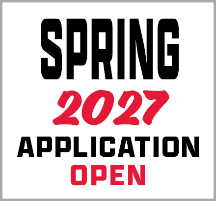 Spring 2027 Application Open
