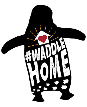 waddle home