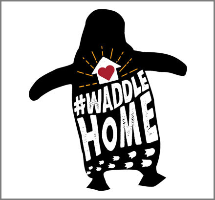 Waddle home