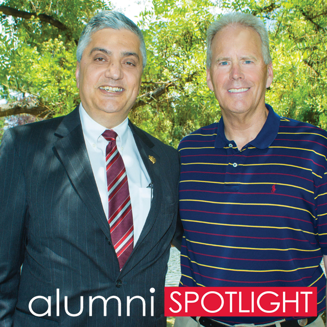 Chaouki Abdallah and Bob Davie