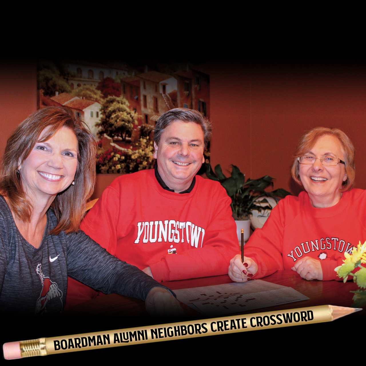 BOARDMAN ALUMNI NEIGHBORS CREATE CROSSWORD