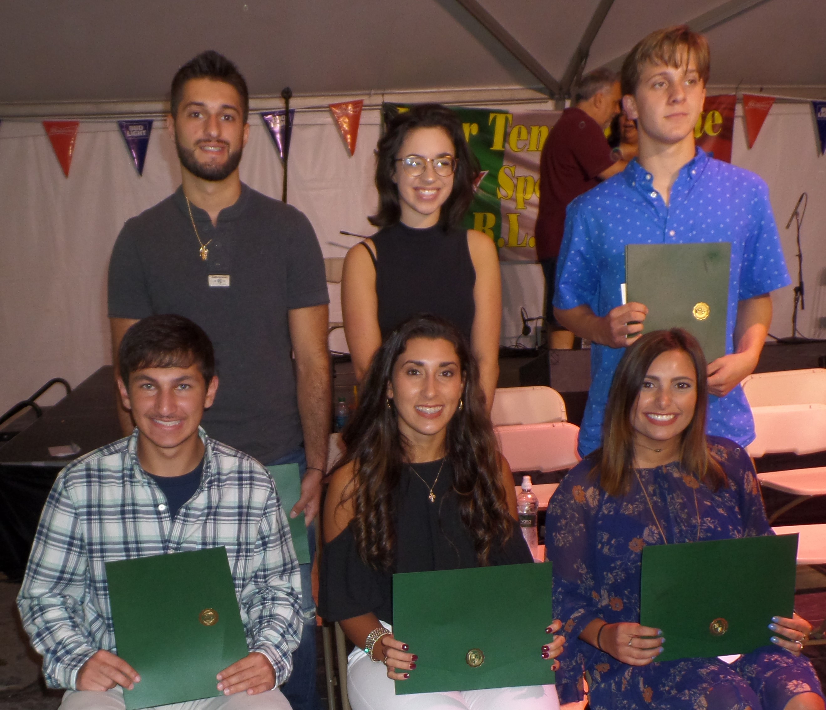 Italian Fest Scholarship Winners