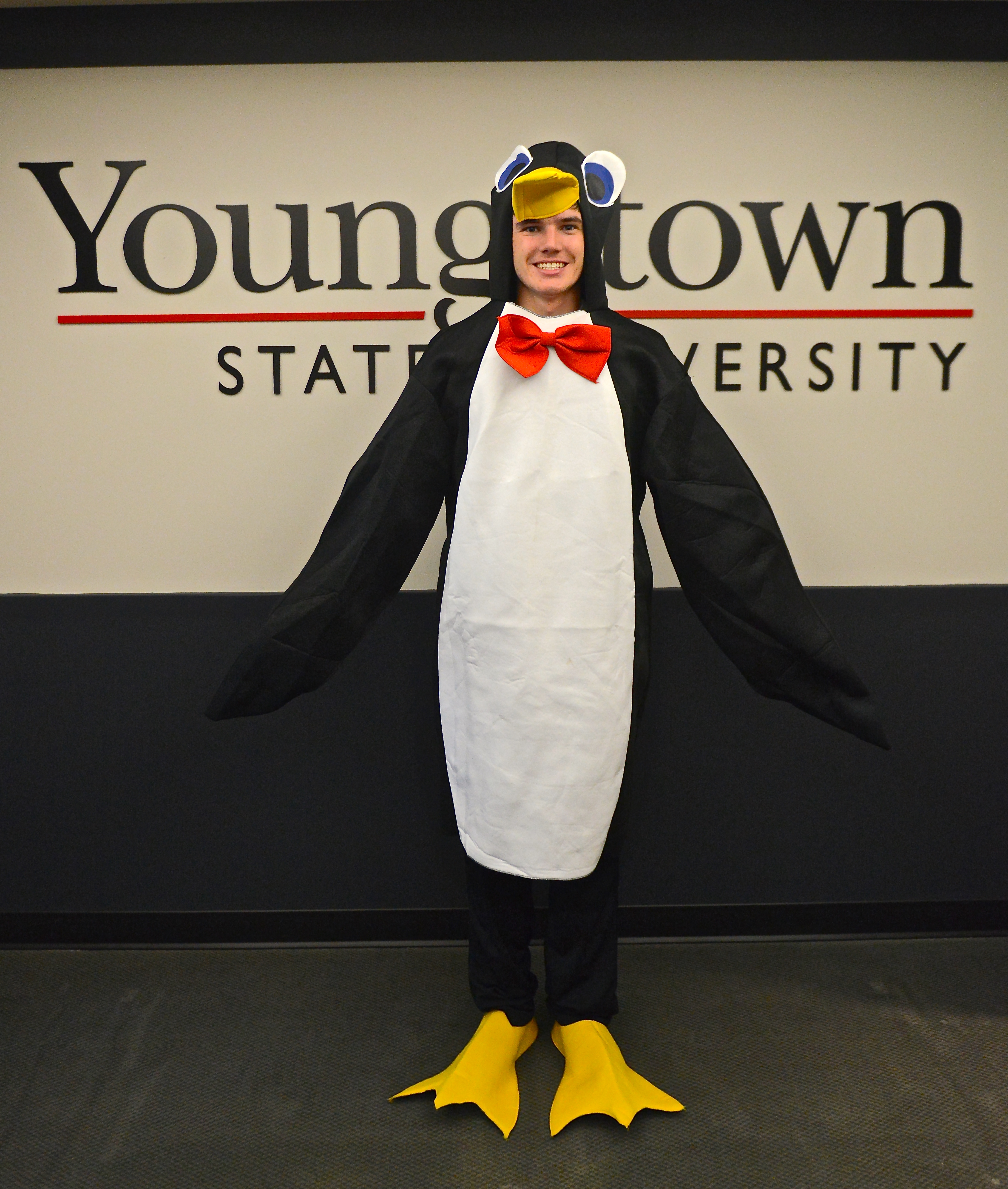 Penguin costume for Guinness World Record