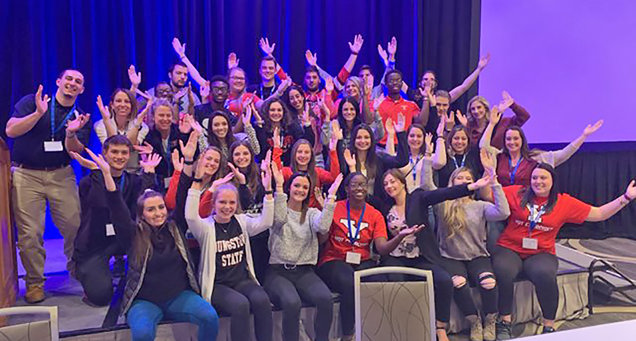 Group of YSU Students and Faculty attending the 47th annual meeting of the Midwest Chapter of the American College of Sports Medicine in Chicago 