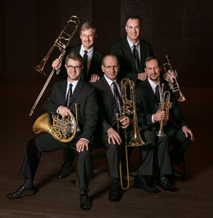 Kevin Cobb, trumpet; Louis Hanzlik, trumpet; Eric Reed, horn; Michael Powell, trombone and John D. Rojak, bass trombone.