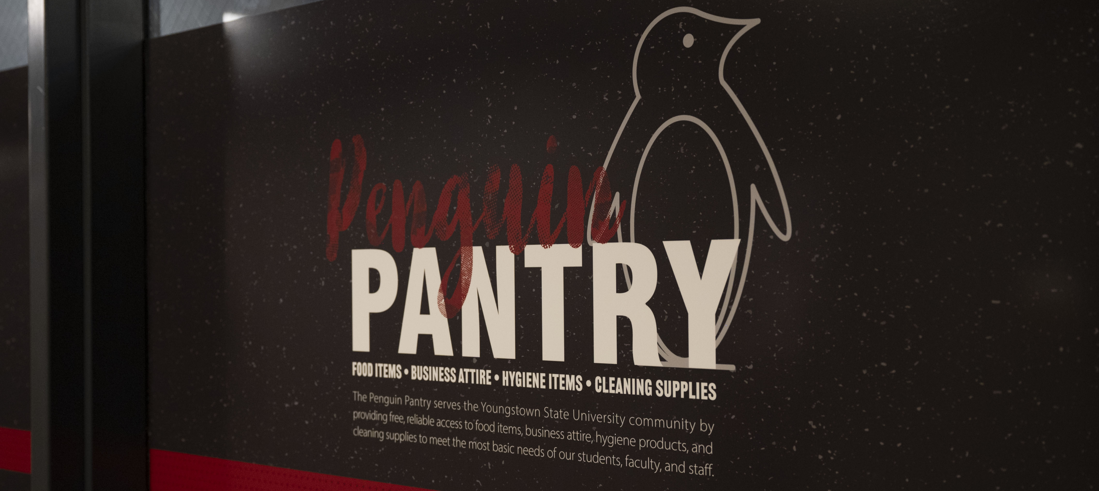 Penguin Pantry Sign