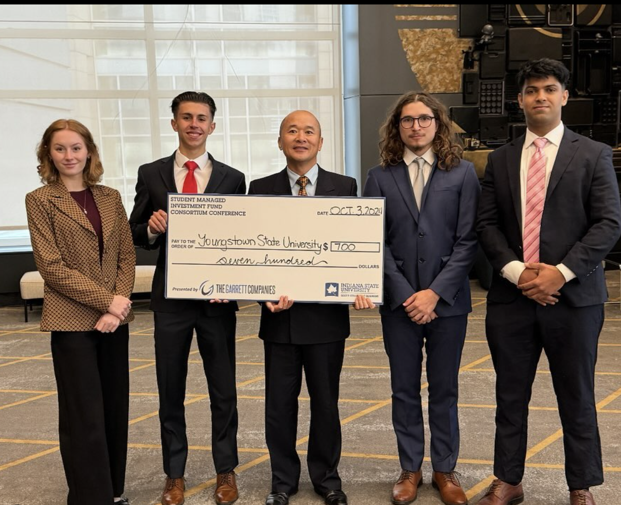 officers of the Student Investment Fund at Youngstown State University