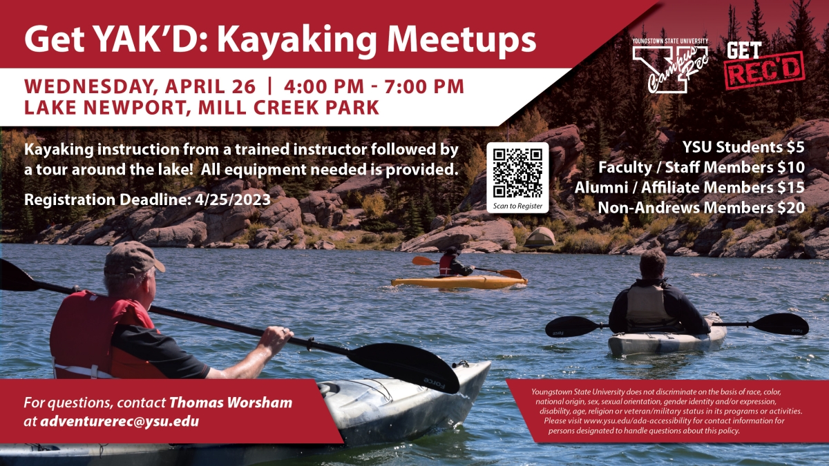 Get Yak'd Kayak meet-up