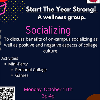 event Start the Year Strong - Socializing Group
