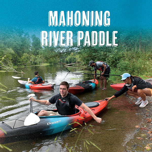 Mahoing river paddle image