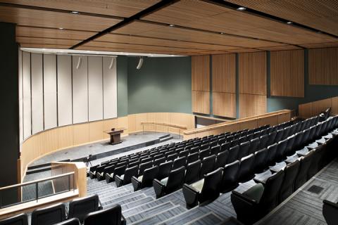 WIlliamson College of Business Auditorium