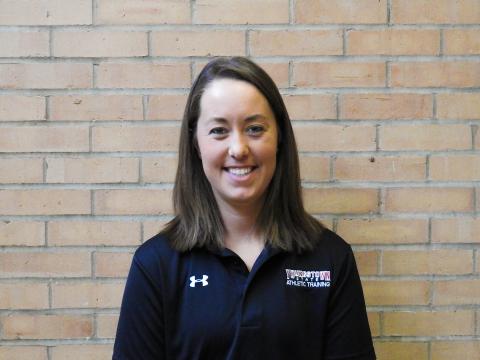 Female master of athletic training student from Youngstown State University