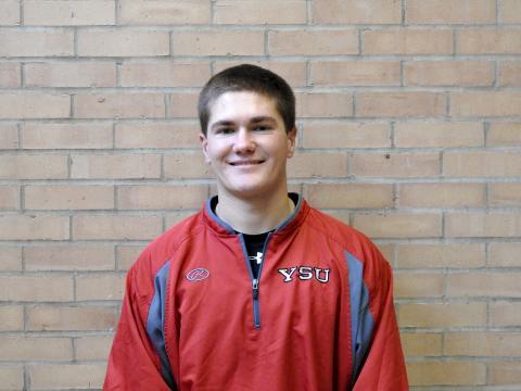 Male master of athletic training student from Youngstown State University