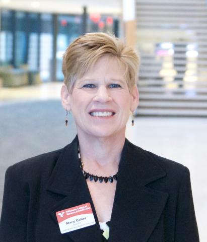 Mary Coller, an advisor in the WIlliamson College of Business Administration at Youngstown State University