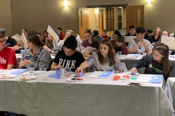 Advisory Council Paint Night Group 3