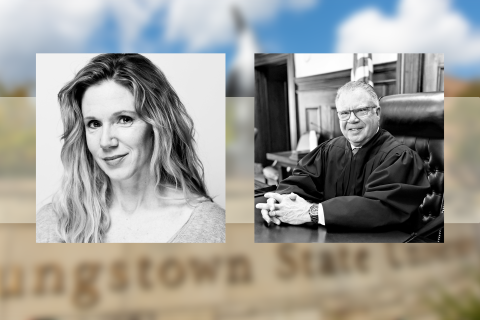 Nancy Bannon and Judge Jack Durbin