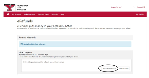 Account Set up