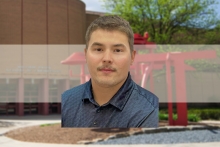 Head shot of YSU Civil engineering senior Mitchell Cook