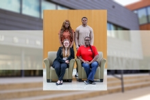 Danuneka Cargill, Tyrone Lindsey III, Aeryonnah Zura, and Talea Littrell