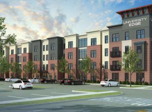 Rendering of YSU Apartments 