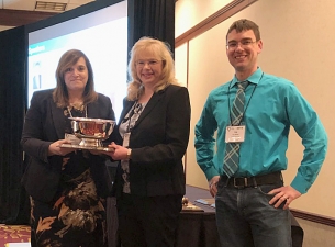 Petruska received the award at the American Accounting Association Ohio Region Meeting.