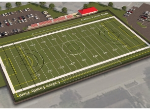 Rendering of the Cafaro Family Field 