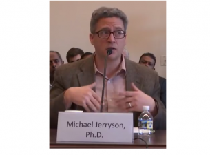 Michael Jerryson, associate professor of Religious Studies